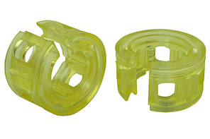 Подушка пружини (автобафери) (міжвиткова вставка) 80 мм силікон (к-кт 2 шт)