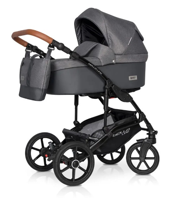 Дитяча коляска 2 в 1 Riko Bella Life 06 Antracite, фото 1
