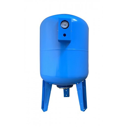 Гідроакумулятор 150л VOLKS pumpe 10bar верт (з манометром), фото 1