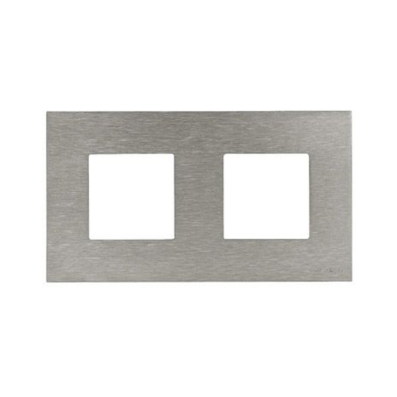 Рамка 2 посту ABB Niessen Zenit N2272 OX Нержавіюча сталь (2CLA227200N4001)