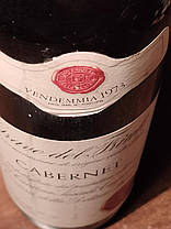 Вино 1973 року Cabernet Grave del Friuli Італія, фото 2