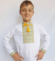 Детская - подростковая вышитая рубашка для мальчика