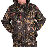 Костюм зимовий куртка під гумку + штани ФЛІС UkrCamo ЗКШДР 48-58р. Дубок темний, фото 5