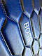 Чохол на офісне крісло синій BOSS екошкіра, фото 2