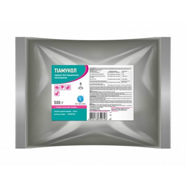Тіамукол для Samba і свійської птиці 0,5 кг Ветсинтез, фото 1