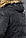 Куртка дизайнерська зимова чоловіча колір чорний модель 53759 48 (M), фото 8