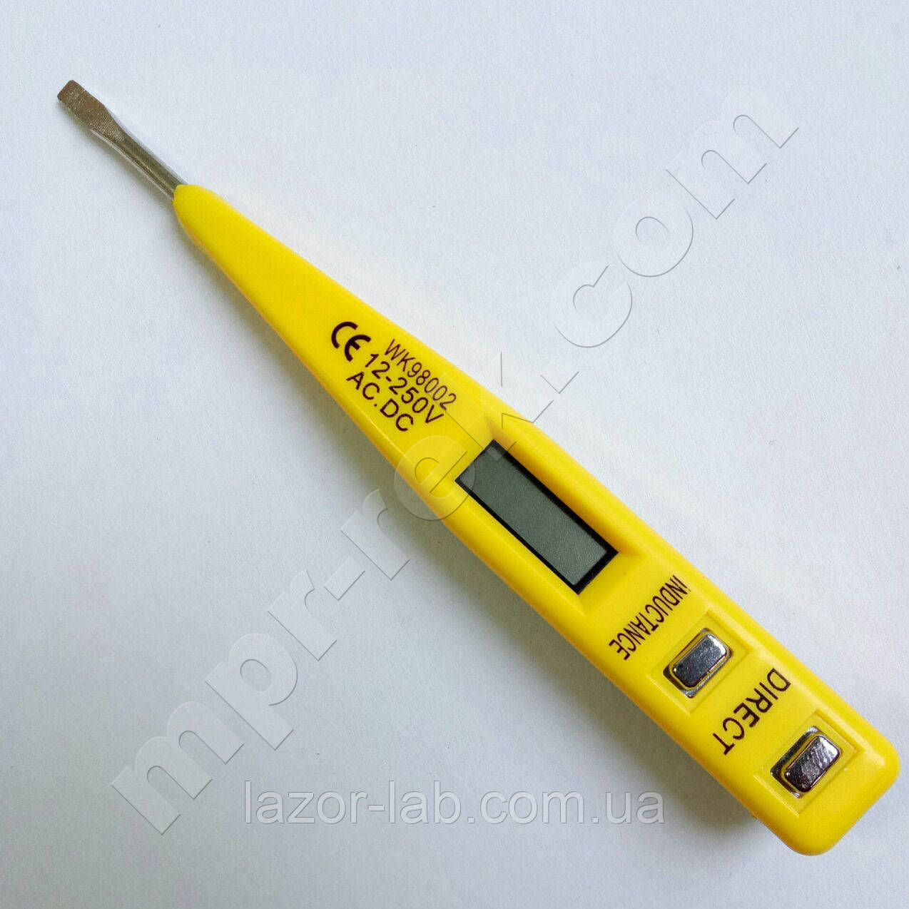 Індикаторна викрутка детектор напруги YINTE YT-0417 з РК дисплеєм (AC/DC 12-220В)