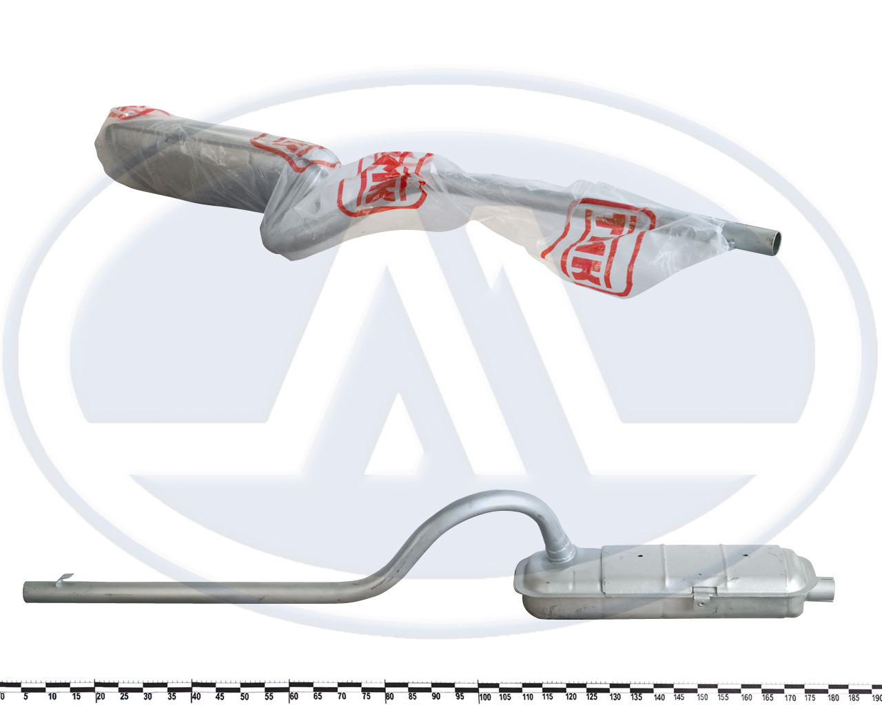 Глушник основний АЗЛК 412, 2140