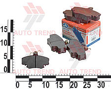 Колодка гальмівна передня RENAULT/DACIA LOGAN, MCV, SANDERO;CLIO,MEGANE,SYMBOL, PEUGEOT 205 II, 305 II, 309