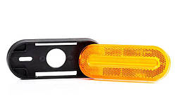 Ліхтар габаритний Fristom FT-071 LED жовтий з відбивачем, покажчиком повороту і проводом, фото 4