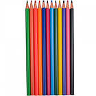 Олівці кольорові Color 12 кольорів Luminoso elastico арт. CR755-12, фото 3