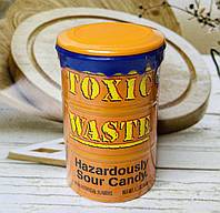 Самі кислі льодяники Toxic Waste Candy помаранчева банка