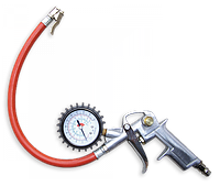 Пистолет для подкачки шин с манометром, STG01