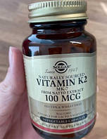 Вітамін К2 Солгар Solgar Vitamin K2 MK-7 100 mcg 50 капсул