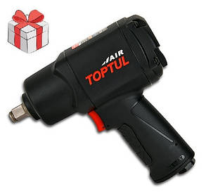 Пневмогайковерт для шиномонтажу 1/2" 1288N/m 8500 об/хв 1,65 кг KSAC1680 TOPTUL, фото 1