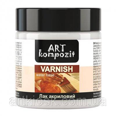 Лак акриловий "ART Kompozit", шовковисто-матовий, 0,4 л