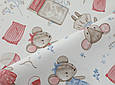 Сатин (бавовняна тканина) мишки та іграшки (0,80*160), фото 3