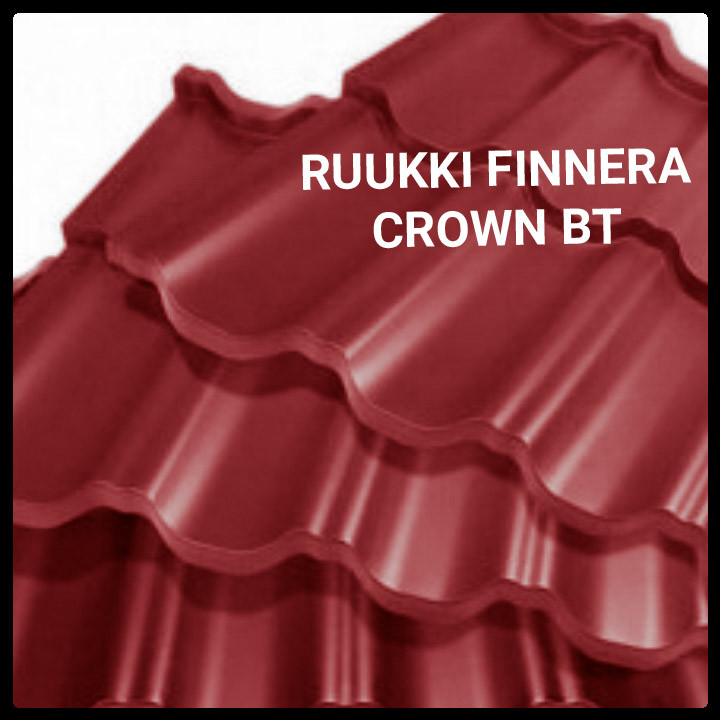 Модульна черепиця Ruukki Finerra RR 29  ⁇  CROWN BT  ⁇ 