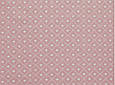Сатин (бавовняна тканина) серця в ромбах на рожевому, фото 2