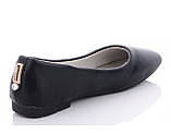 Дитячі чорні балетки для школи розмір 31 34, фото 2