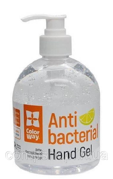 Гель для дезинфекції рук Colorway, спиртовий, 500мл (код 115302), фото 1