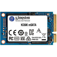 SSD накопитель Kingston KC600 256 GB (SKC600MS/256G)