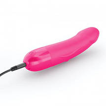 Вібратор Dorcel Real Vibration S Magenta 2.0, діам 3,7см, що перезаряджається, для точки G SO3564, фото 3