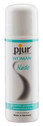 Змазка на водній основі pjur Woman Nude 30 мл без консервантів, парабенів, гліцерину PJ11850, фото 2