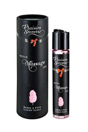 Розпродаж! Масажна олія Plaisirs secrets Candy Floss (59 мл) (термін 01.2023), фото 1