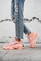 Кроссовки Balenciaga Triple S Pink \ Баленсиага Трипл С Розовые