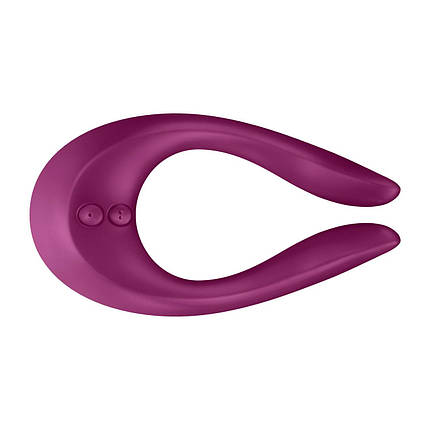 Вібратор для пар Satisfyer Endless Joy (Berry), 3 незалежний мотор, багатофункціональний SO352, фото 2
