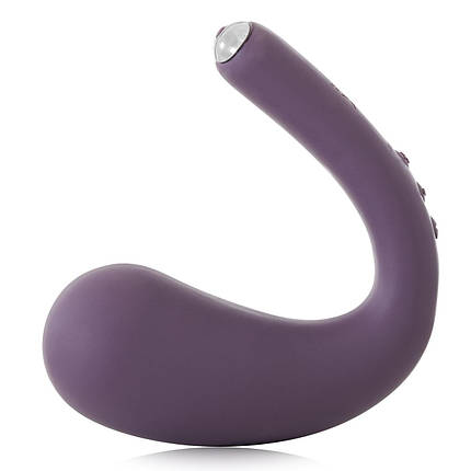 Преміум віброяйце зі стимуляцією клітора Je Joue - DUA Purple, управління зі смартфона, SO3034, фото 1