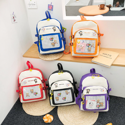 Тканинні рюкзаки для школи, фото 1
