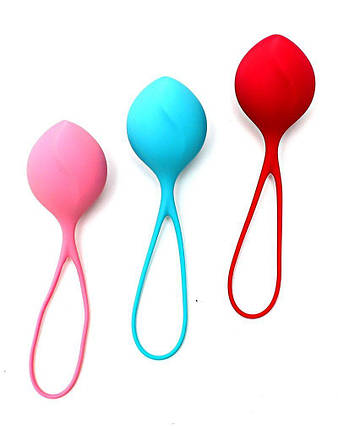Вагінальні кульки Satisfyer Strengthening Balls (3шт), діам 3,8см, вага 62-82-98гор, монолитні SO2302, фото 2