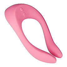 Вібратор для пари Satisfyer Endless Joy Pink, 3 незалежних мотора, багатофункціональний SO2306, фото 5
