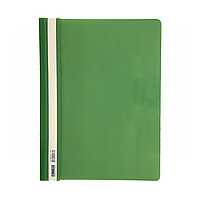 Папка-швидкозшивач з механізмом "вусики" А4 120/160 мкм зелений