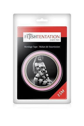Скотч для бондажу Fetish Tentation Rose (15м), не липне до шкіри та волосинок, тільки сам до себе SO2236, фото 3
