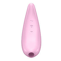Потужний вакуумний кліторальний стимулятор Satisfyer Curvy 3+ з керуванням через інтернет SO3893, фото 3