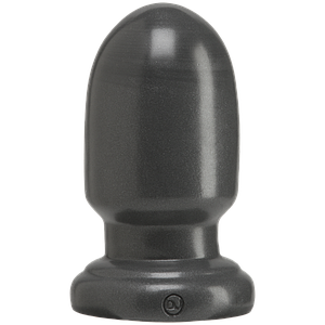 Анальна пробка для фістинга Doc Johnson American Bombshell - Shell Shock S Gun Metal 7,4sm SO2784