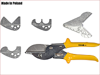 Ножницы для резки пластиковых профилей с транспортиром Vorel 48350