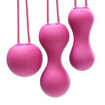 Набір вагінальних кульок Je Joue - Ami Fuchsia, діаметр 3,8-3,3-2,7см, вага 54-71-100гр SO3044, фото 5