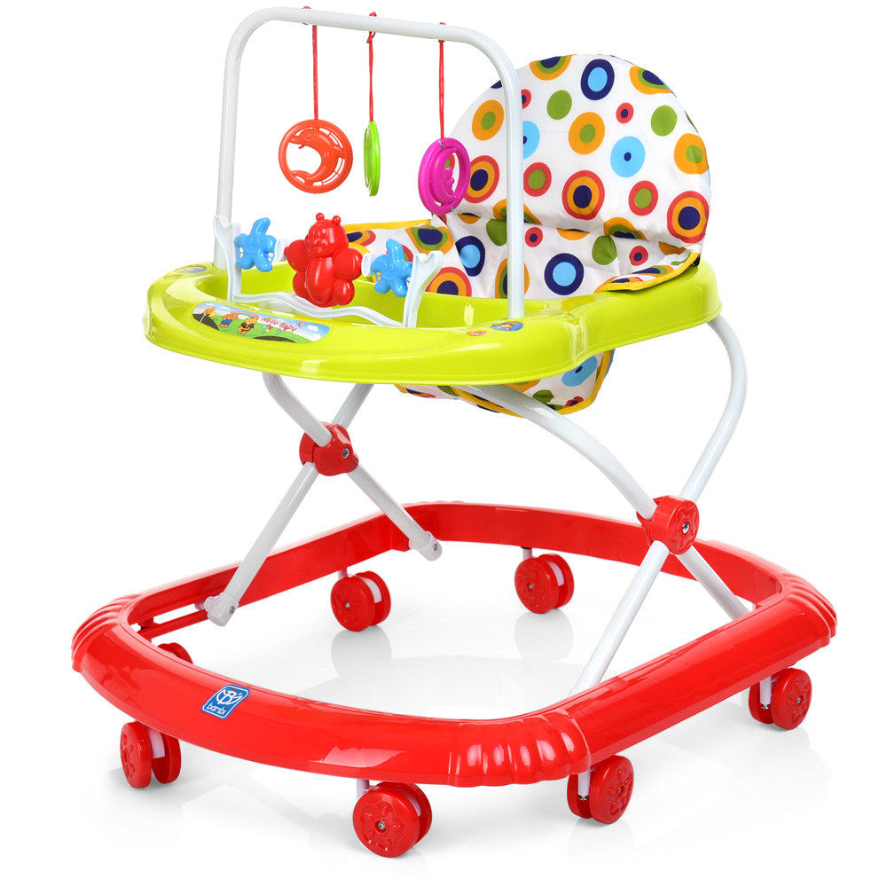 Ходунки дитячі Bambi M 0591 (музика, ігрова панель, пластикові колеса)