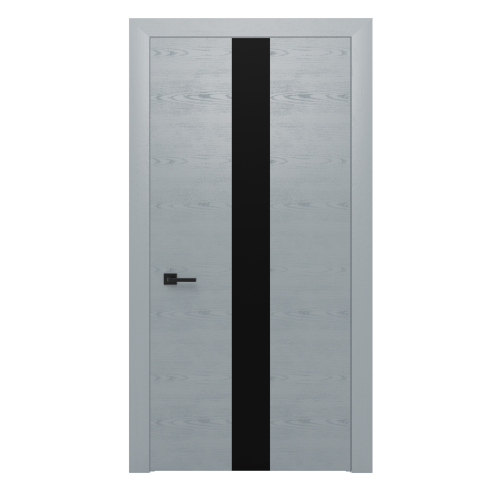 Дверне полотно Ultra Glass 3 Black (скло чорне)
