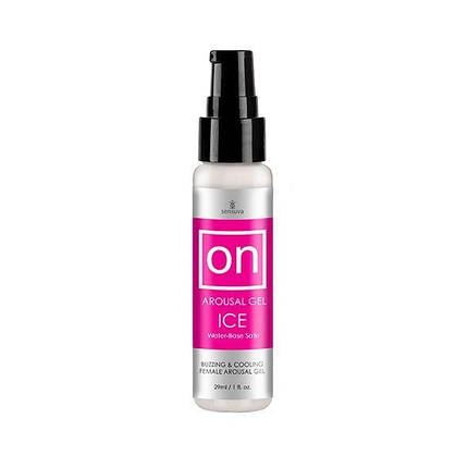 Возбуждающий гель для клитора Sensuva ON for Her Arousal Gel Ice (29 мл) охлаждающий жидкий вибратор, фото 2