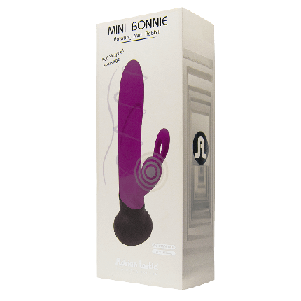 Вібратор з обертанням ствола Adrien Lastic Mini Bonnie з петелькою для пальчика AD10861, фото 2