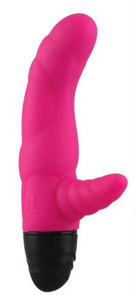 Вібратор рельєфний Adrien Lastic Cyclone Magenta з стимуляцією точки G, два двигуна AD10784, фото 2