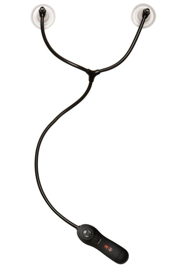 Автоматична помпа для сосків з вібрацією Doc Johnson Kink - Swell - Auto Niple Sucker Cups SO4017