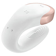 Смарт-вібратор для пар Satisfyer Double Love (White) SO4928, фото 2