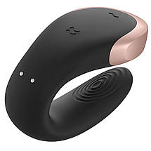 Смарт-вібратор для пар Satisfyer Double Love (Black) SO4930, фото 3