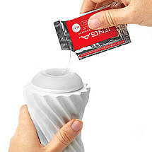 Мастурбатор Tenga Flex Rocky Black зі змінною інтенсивністю, можна скручувати, фото 4